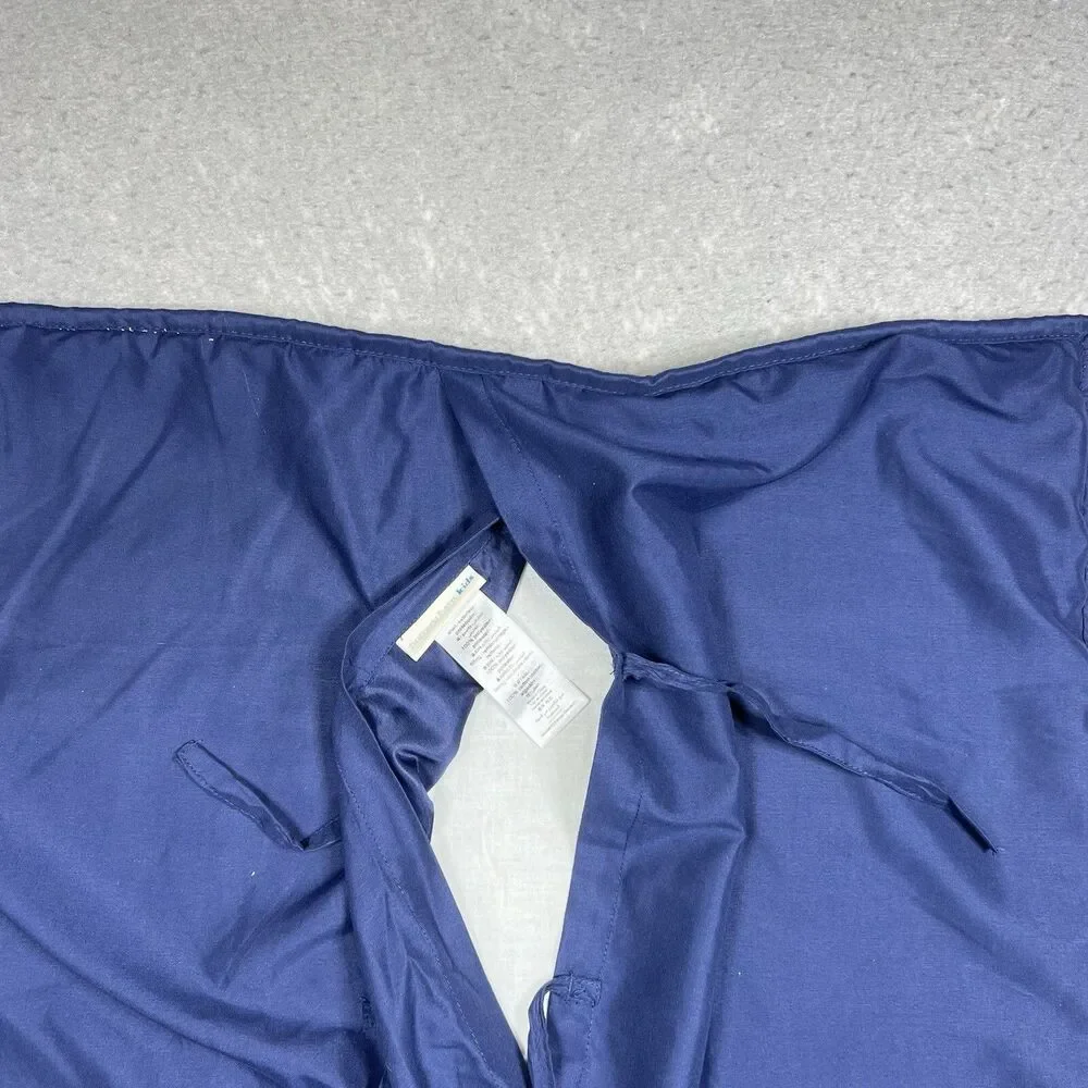 Pottery Barn Kids Standard Pillowcase One Size Navy Blue Polyester